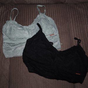 Danskin Floral Lace Bralette 2 for 1